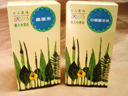 休閒茶品 - 白鶴靈芝茶及桑葉茶